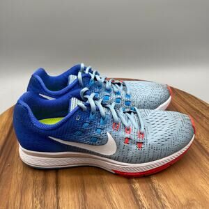 Nike Air Zoom Structure 19 Shoes Womens 7.5 Blue Running Comfort Trainer Sneaker